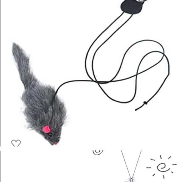 Mouse on bungy string - Picture 1 of 2